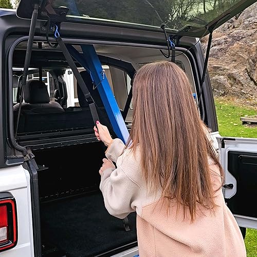 Miniatura 8 de EZLIFT - Elevador removedor de techo duro para Jeep Wranglers: 1997 y más (TJ/JK/JKU/JL/JLU), Jeep Wranglers 2 & 4 Dr Wrangler y 4-Dr Broncos.