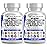 Clean Nutra Eye Vitamins with Bilberry Lutein and Zeaxanthin Supplements Lycopene 40mg Resveratrol Grape Seed Astaxanthin for Eyes - Eye Care Health Support (60 Count (Pack of 2))