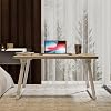 2023 NEW Multi-Functional Folding Table Folding Desk Table Single Living Table, Folding, Compact, Small, Large Capacity Surface, Simple Type, Completed Product Beige, Length 70*Width 48cm