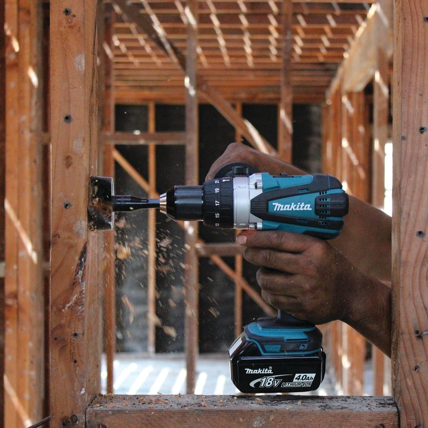 Makita XPH03MB 18V LXT® Lithium-Ion Cordless 1/2" Hammer Driver-Drill Kit (4.0Ah)