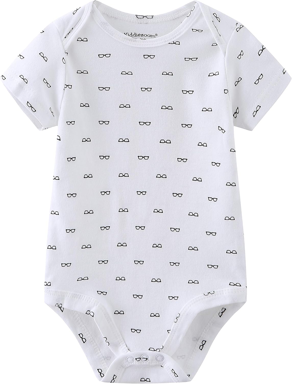 Kiddiezoom Unisex Baby 5-Pack Short-Sleeve Bodysuit - Image 6