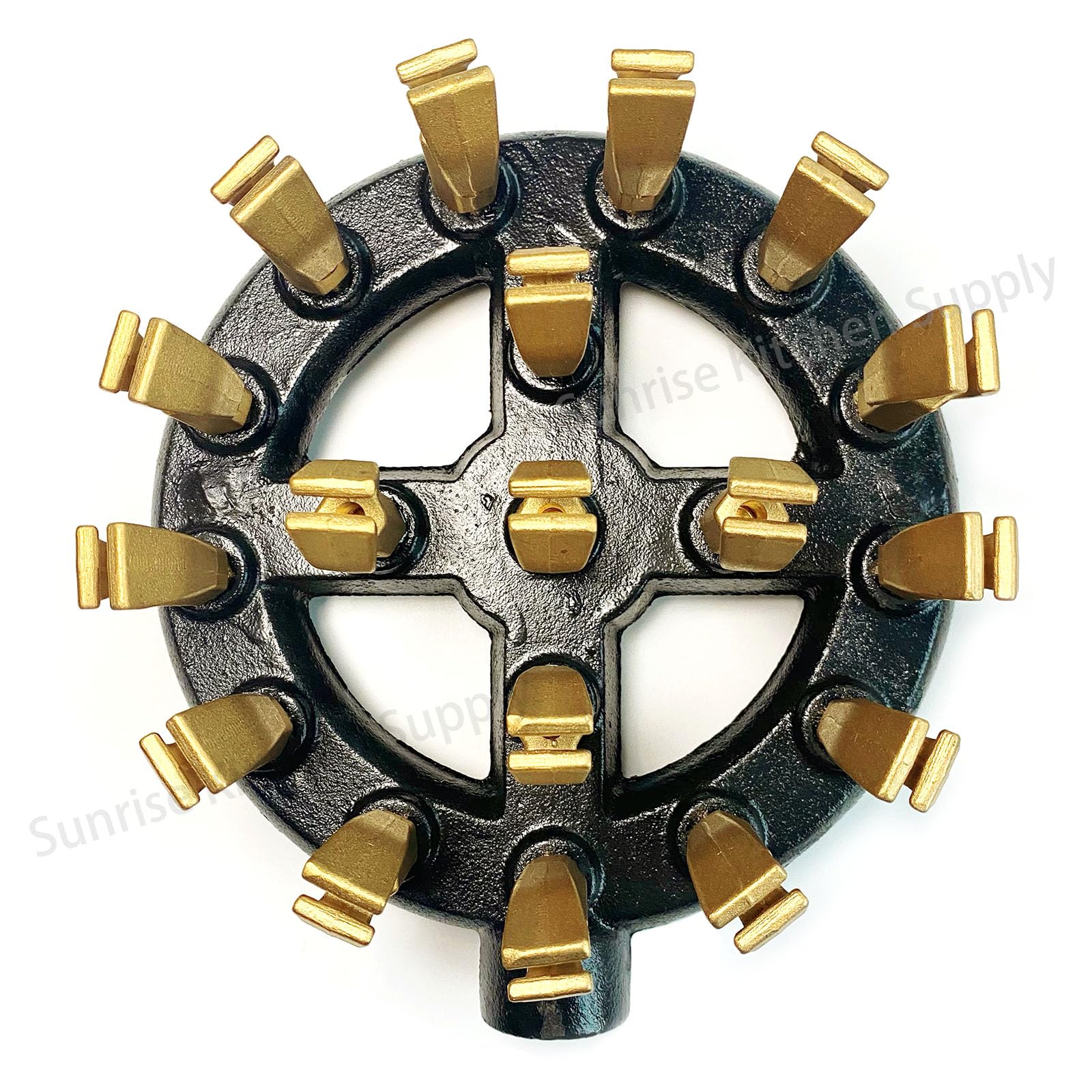 Sunrise Brass Replacement Tips For LP Jet Burners - Pack Of 6 Nozzles