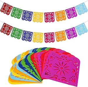 Bandierine Pavese 38m - 100 Pezzi Multicolore, Per Feste, Carnevale E Decorazioni Esterne/Interne - Foto 9