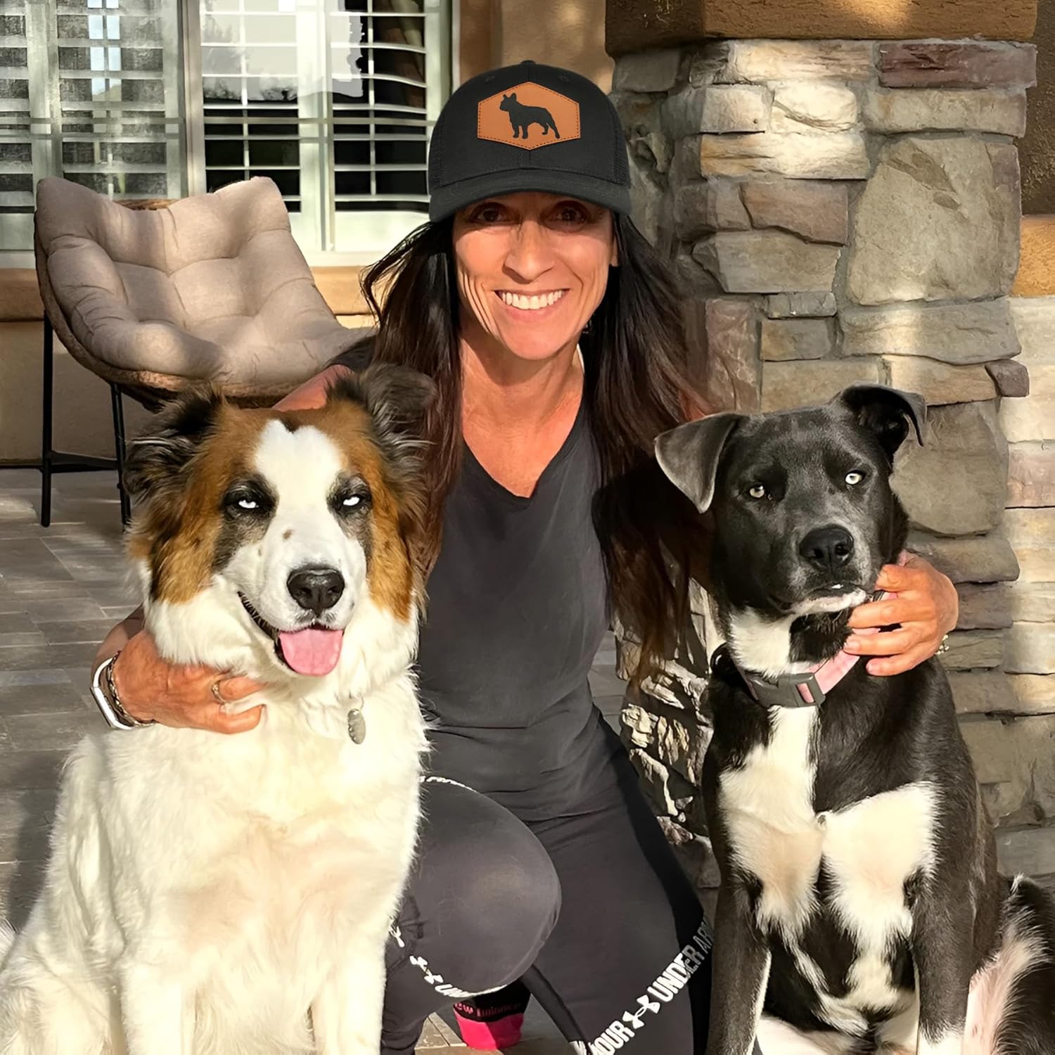 French Bulldog Baseball Cap for Dog Lovers,Adjustable Baseball Hats for Men Women Black - Image 6