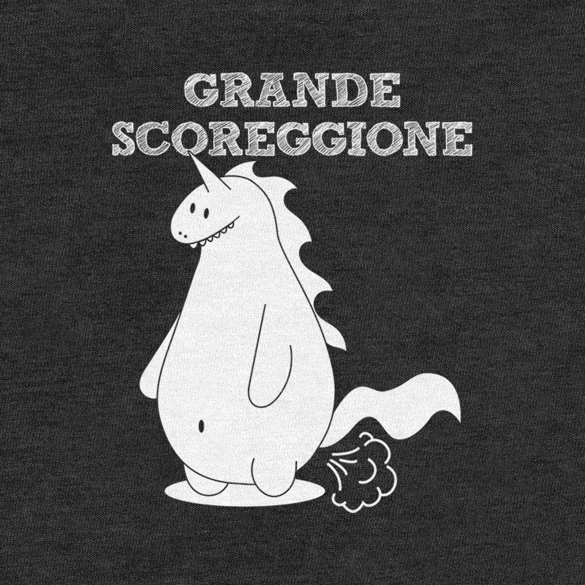 Coppia di T-Shirt per Regalo Padre e Figlio/Piccolo e Grande scoreggione papà