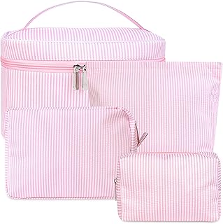 Juego de 4 bolsas de maquillaje, bolsas de co...