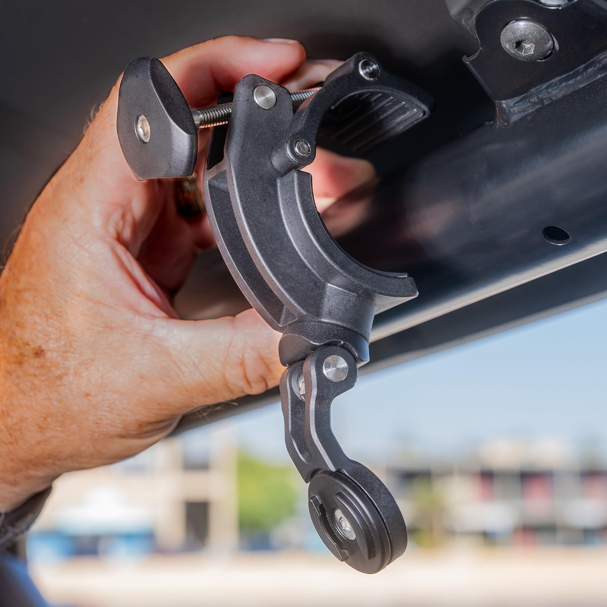 SP CONNECT Roll Cage Mount | Supporto Smarphone per Gabbia di Sicurezza Automobile | SPC+