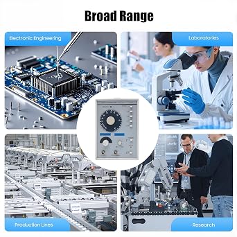 Signal Generator, 10Hz-1MHz Adjustable Low Frequency with High Precision
