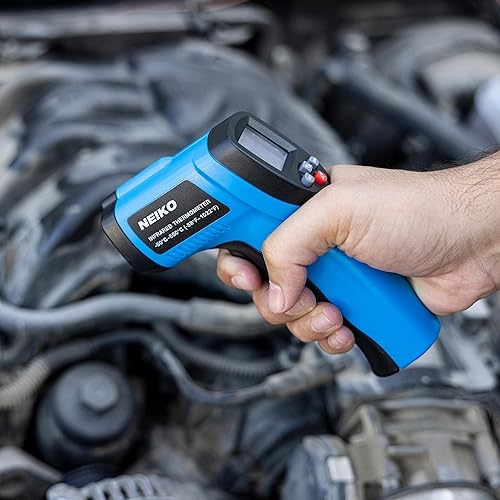 Miniatura 8 de NEIKO Termómetro infrarrojo digital 52911A, pistola sin contacto, lectura instantánea, -581022 (-58.0 F1,022.0 F), pistola de termómetro infrarrojo,