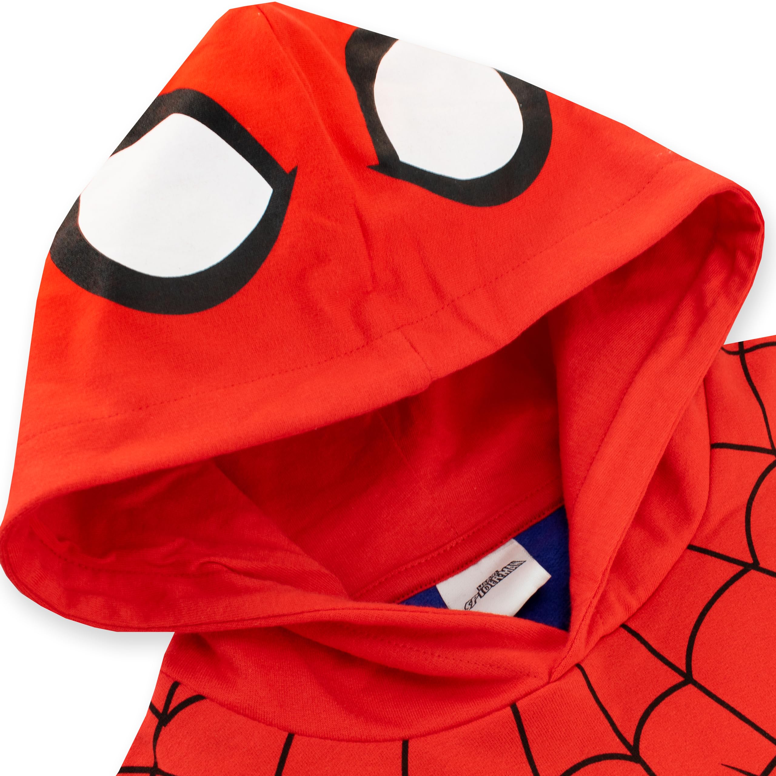 Marvel Chłopięca bluza z kapturem Spiderman | Chłopięce bluzy Spiderman do przebrania | Ubrania Spiderman dla dzieci