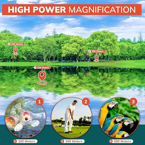 Miniatura 4 de Auténtico monocular Roxant de visión amplia de alta definición con lente retráctil y lente de cristal óptico totalmente multicapa y prisma BAK4