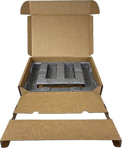 Caja de envío universal para portátil EPE | Ecológica | Se adapta a la mayoría de tamaños de portátiles | Solución de embalaje seguro | theBOXlarge