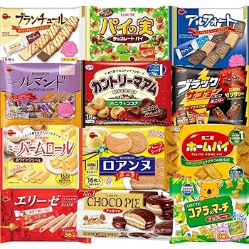Amazon.co.jp: 【人気お菓子詰め合わせ】 6種セット 小分け