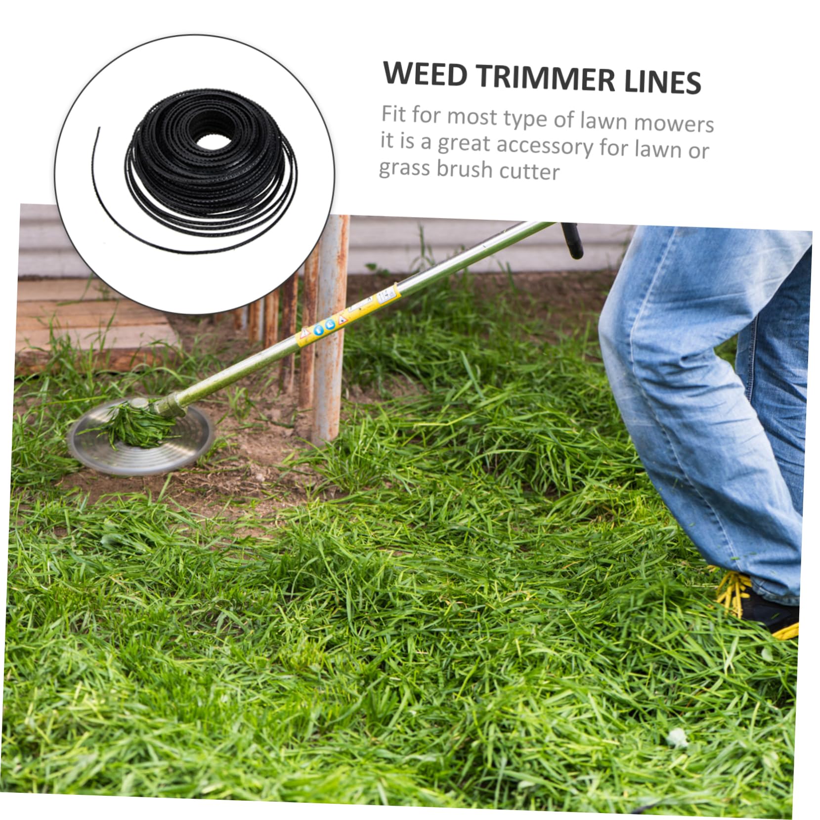 ifundom Accesorios para Línea de Corte Hilo Duradero para Recortadora Hilo para Jardín Material Resistente