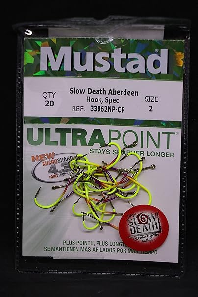 Slow Death Aberdeen Hook, Special Bent Shank 2