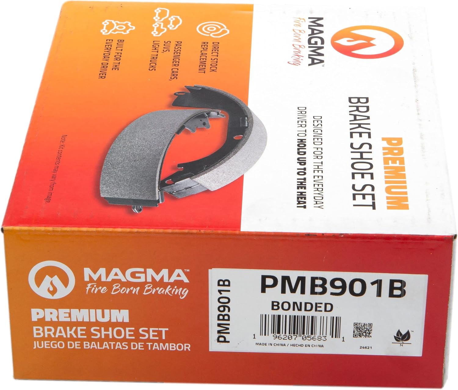 MAGMA Premium PMB901B Parking Brake Shoes