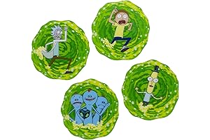 Paladone Rick and Morty Playstation Characters 3D Coasters