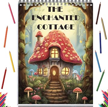 Adult Coloring Book for Women Relaxation, Adult Coloring Book Spiral Bound, One Sided Design 30 Premium Quality Thick Paper No Bleed, Mindfulness Gifts for Women to Relieve Anxiety