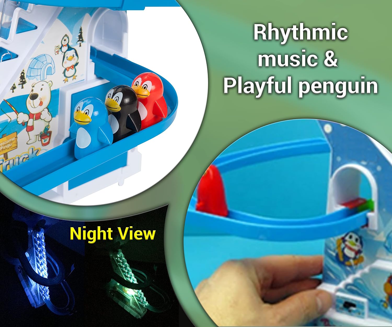 Schylling Penguin Dash Action Game