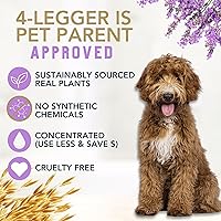 Vista 6 de 4Legger All Natural Organic Oatmeal Dog Shampoo for Itchy Skin with Aloe, Coconut & Lavender Essential Oil, Hypoallergenic, Moisturizing for Normal