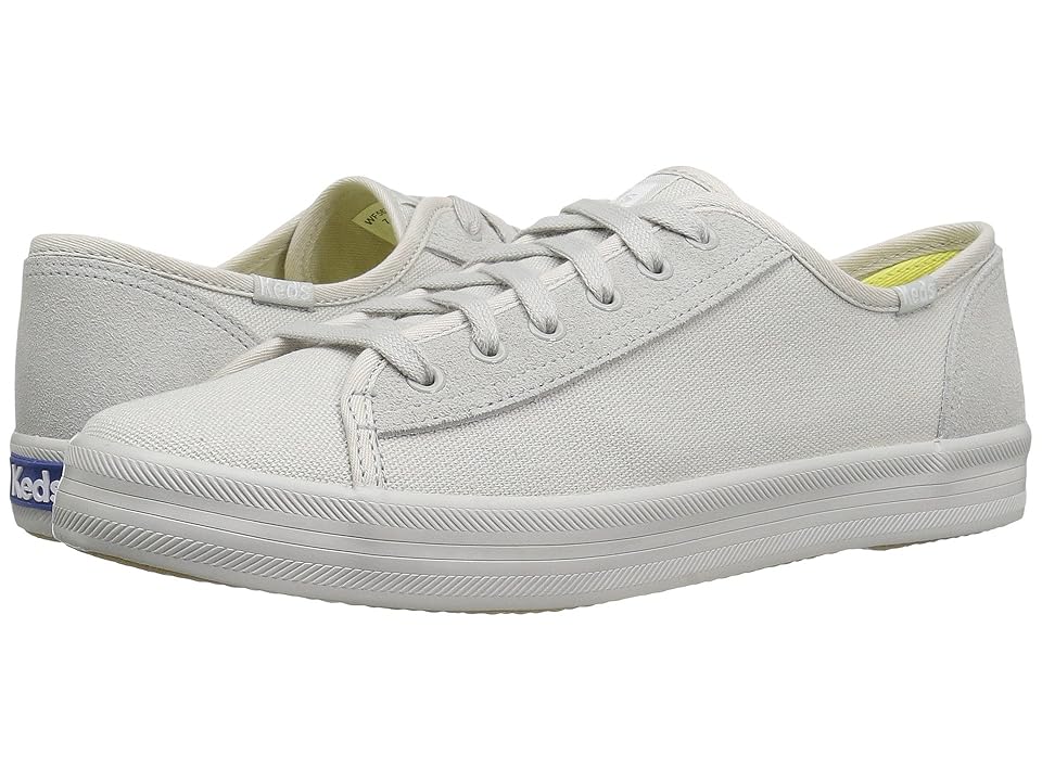 

Keds Kickstart Retro Court Mono (Light Gray) Women's Lace up casual Shoes