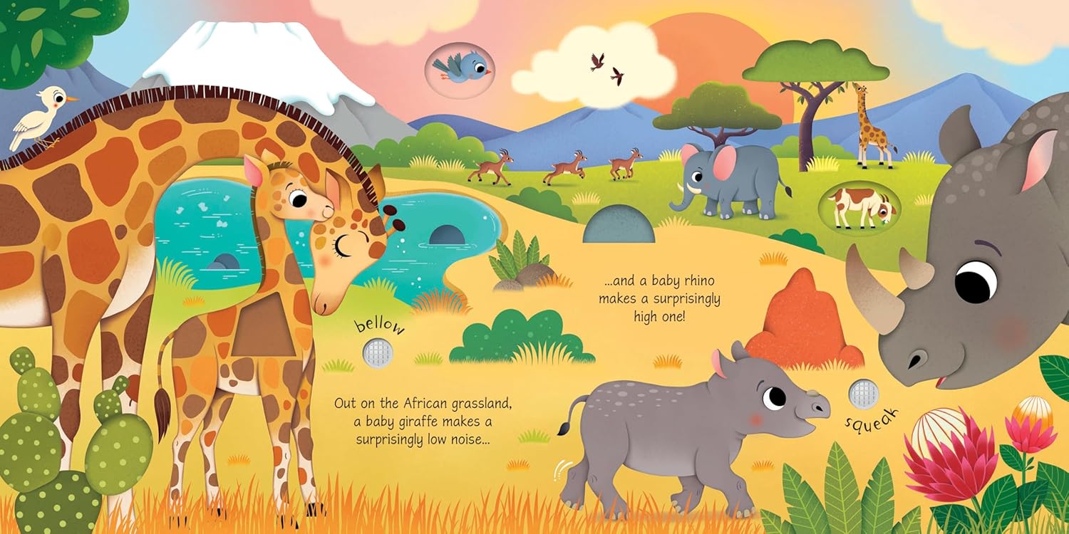 Baby Animal Sounds: An Interactive Sound Book Featuring Seal Pups, Tiger Cubs, Penguin Chicks, and More! - Image 4