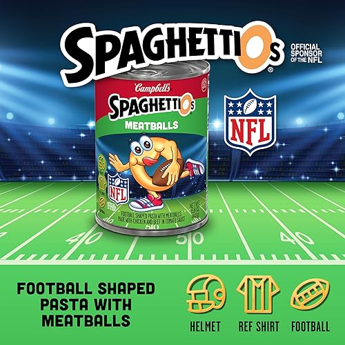 Vista 98 de SpaghettiOs Pasta enlatada original más calcio, lata de 15.8 onzas (paquete de 12)