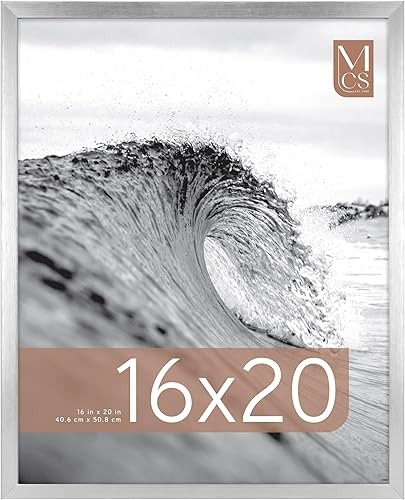 Vista 200 de MCS Gallery Foundation - Marco de póster, marco de fotos para arte de pared, negro, 16 x 20 pulgadas, individual