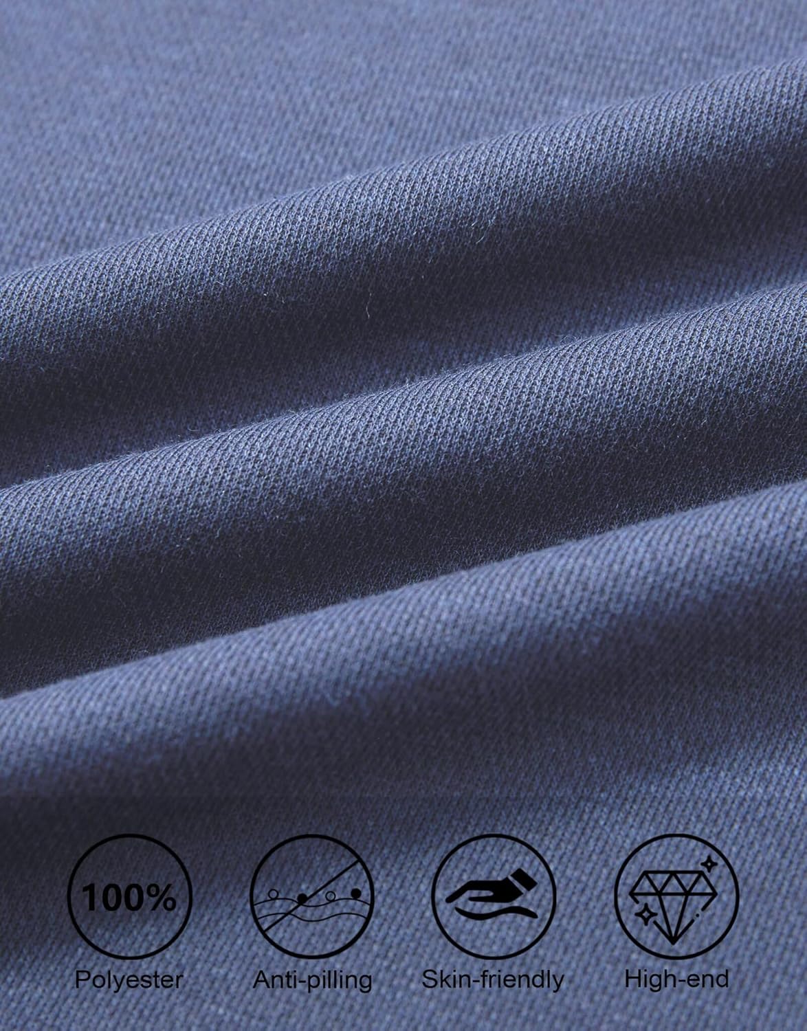 Rouen Quarter Zip Pullover Men Performance Dry Fit Athletic Casual Golf Mock Neck Long Sleeve Pullover Half Zip Sweatshirt - Image 6