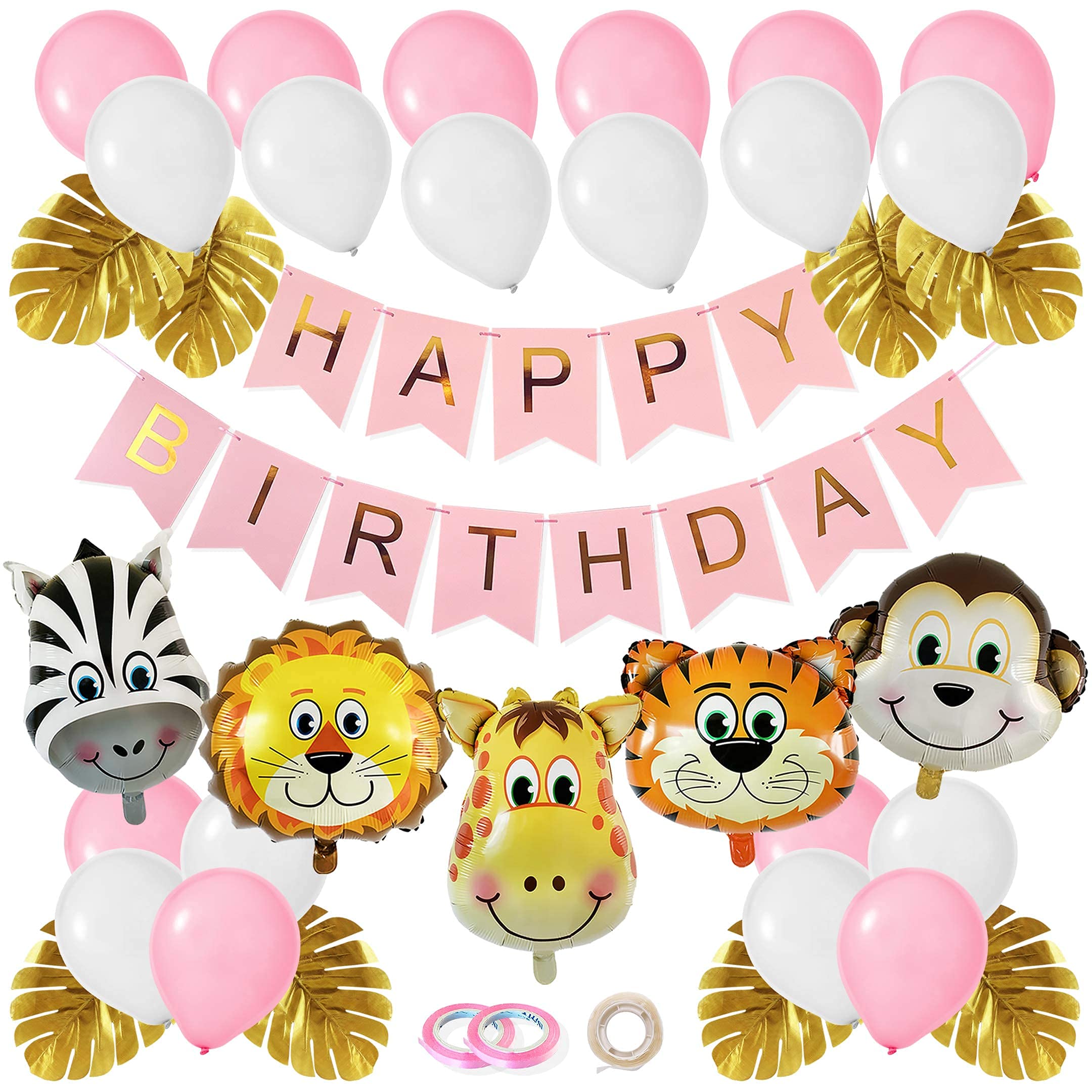Buy Pamsa Safari Birthday Decorations, Jungle Party Decorations
