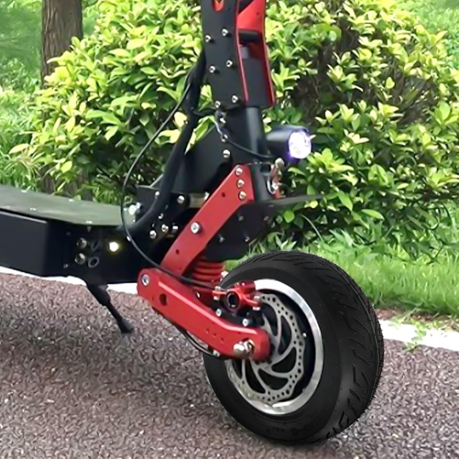 10x3.00-6 Tubeless for Tire 90/55-6 Self-Healing Scooter Tyre for Dragon, for Cyclone for Pro, Black