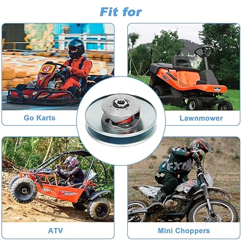 Miniatura 6 de Repuesto de polea de controlador para el embrague convertidor de par de bicicleta Go Kart Mini Bike de 30 Series Max 8 HP compatible con Comet