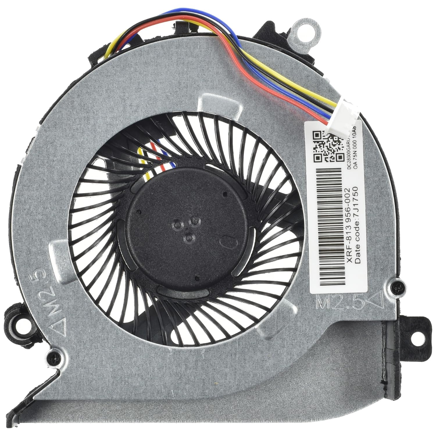 LPUKReplacement CPU Cooling Fan compatible with HP 14-ab, 14-ax, 15-ab, 15-ak, 15-an, 17-g, 17-s p/n: 806747-001, 812109-001