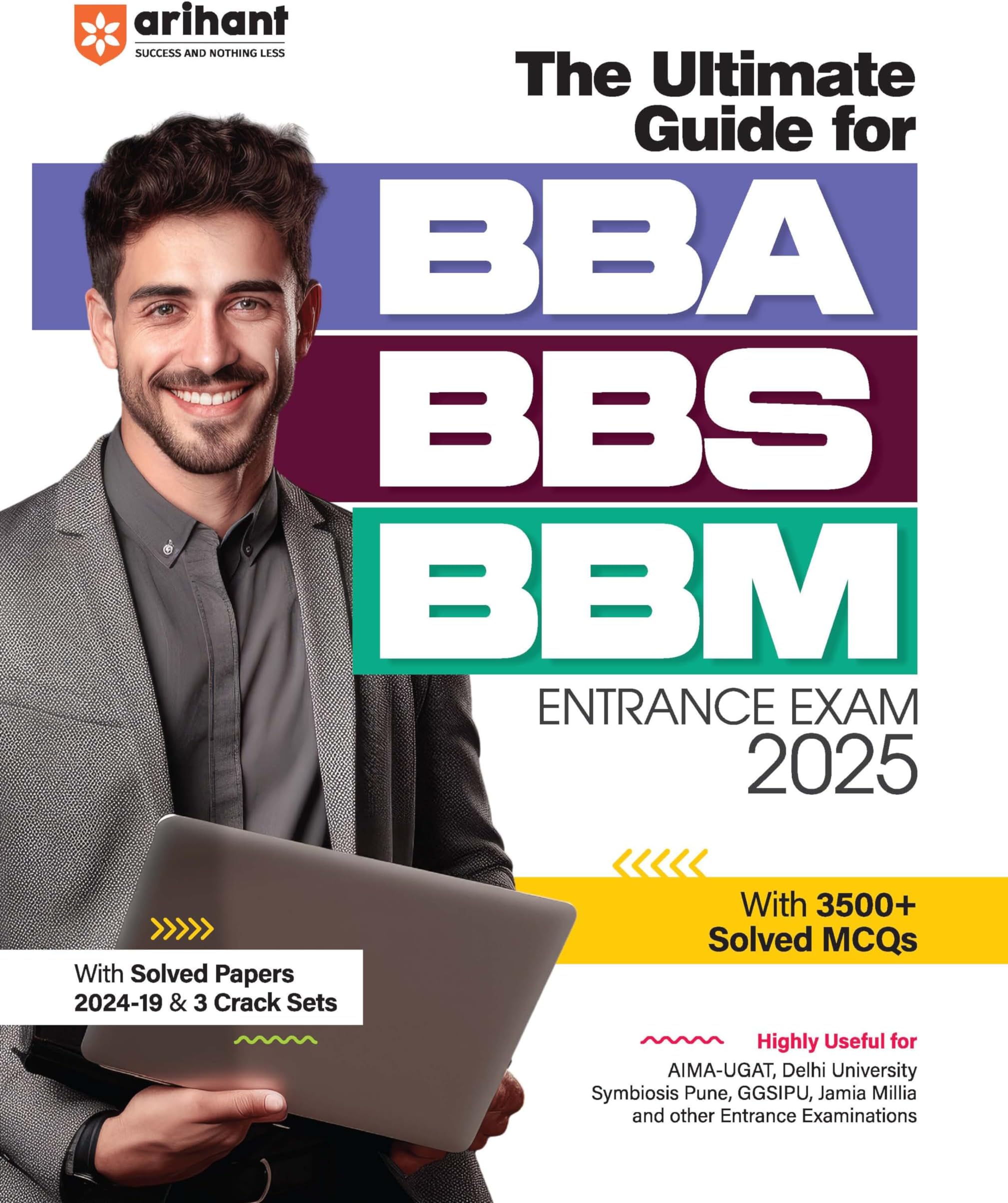 (OLD EDITION) Arihant The Ultimate Guide for BBA|BBS|BBM Entrance Exam 2025