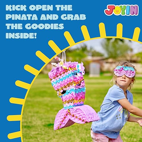 Miniatura 14 de Piñata de dinosaurio con murciélago de plástico y venda de papel (15.5 pulgadas de alto x 10.5 pulgadas de ancho x 3 profundidad), fiesta de Cinco