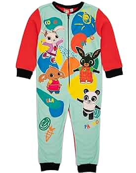Bing Bunny Cbeebies Pigiama Bing Bunny Per Bambina Set Manica