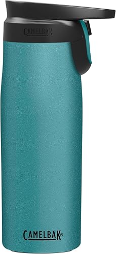 Miniatura 18 de CamelBak Forge Flow, taza de viaje con aislamiento, acero inoxidable, diseño Dune, 20 onzas Duna,Azul dusk,Wild