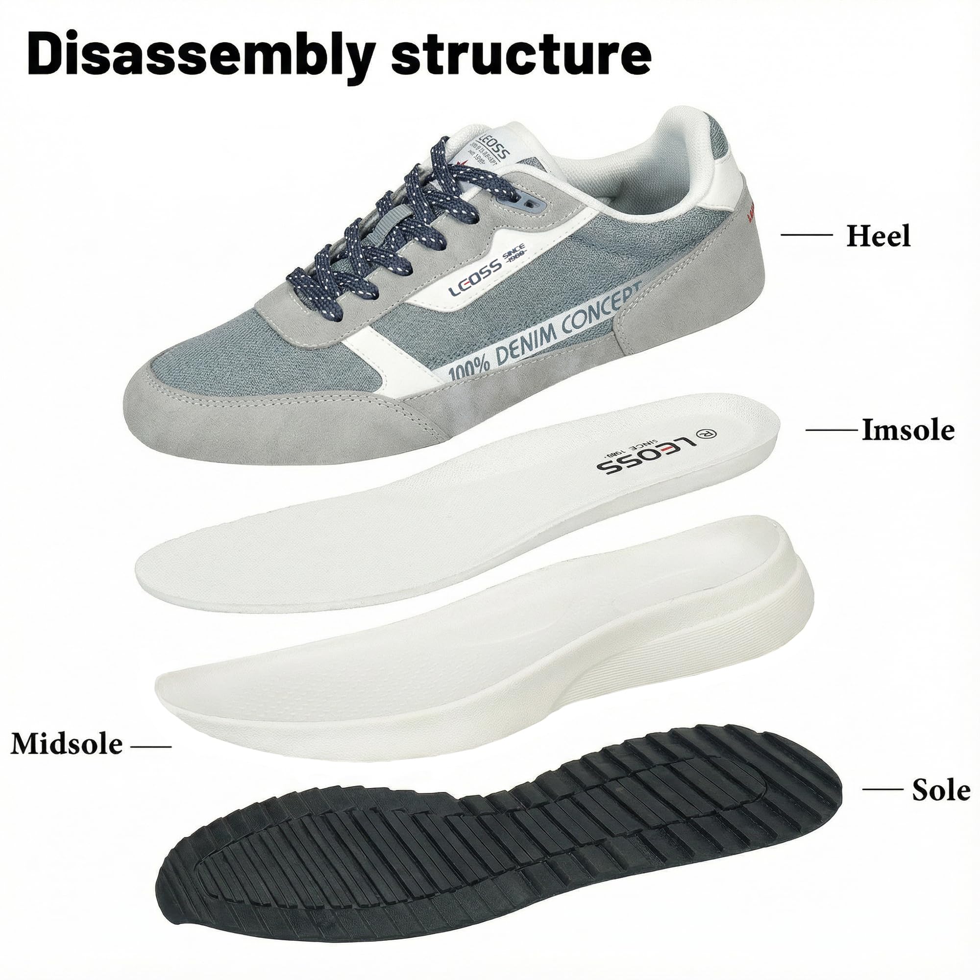 Sneakers Uomo Scarpe Uomo Casual Scarpe Running Uomo MLE260292IT