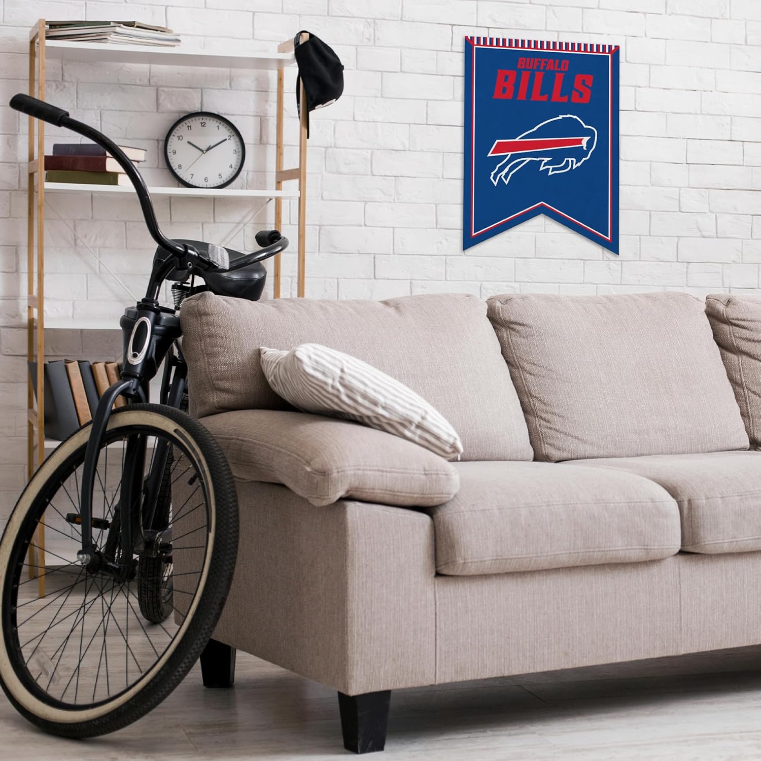 Rico Industries NFL Football 18" X 24" Rafter Felt Pennant - Image 3