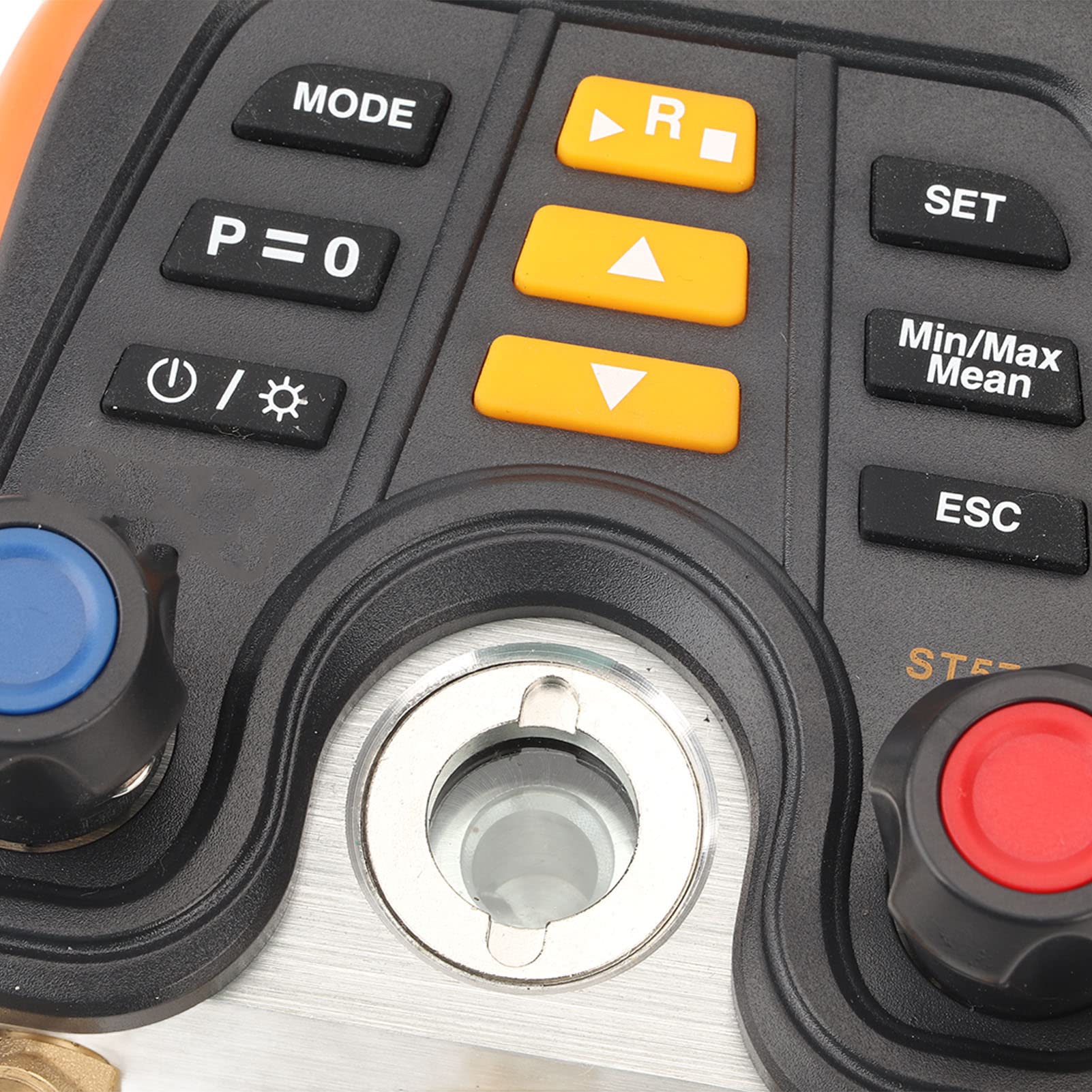 Manómetro Digital de Alta Precisión con Probador de Temperatura de Presión para Técnicos de HVAC - Función 2 en 1 - Material ABS