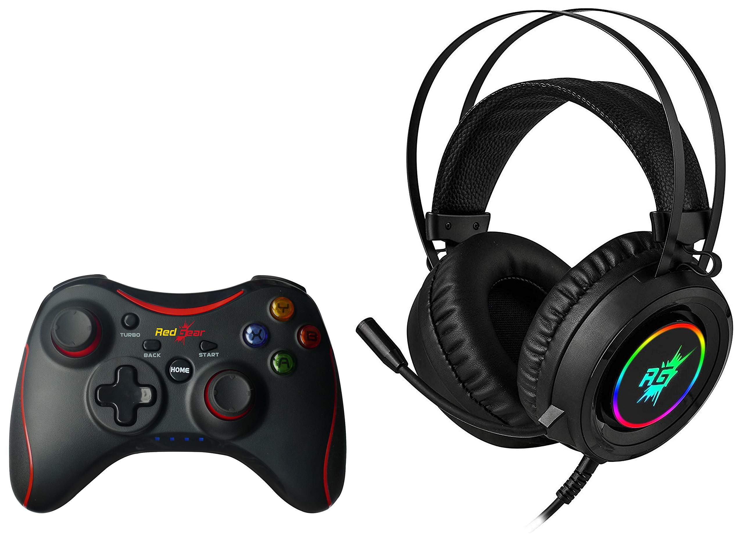 Buy Redgear Cloak Wired RGB Gaming Wired On Ear Headphones with Mic for