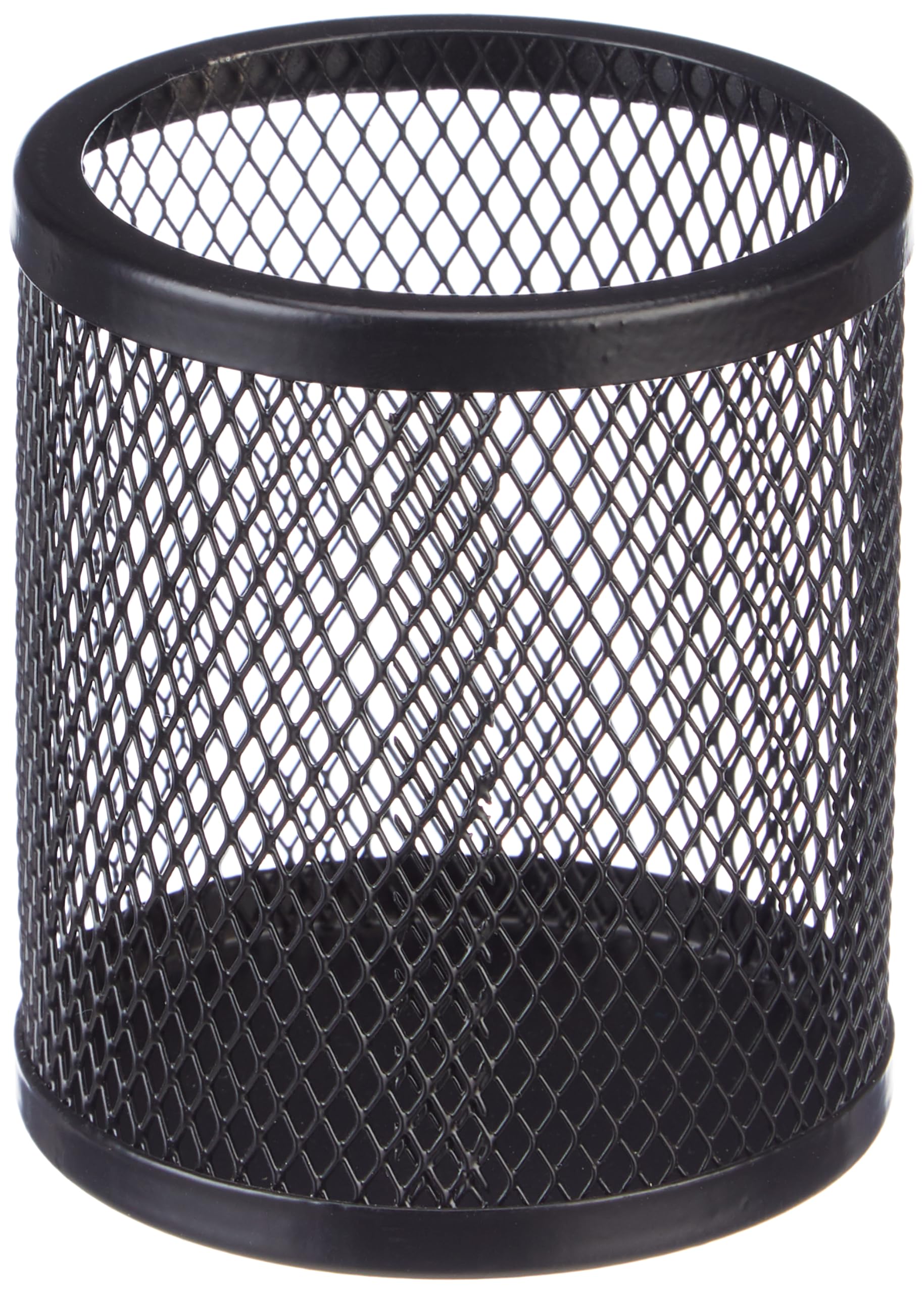 amazon basics Metal Round Mesh Pen Stand & Pencil Holder | Table Desk Organizer for Home, Office | Black (B0CTGJLF2V) Amazon Price History, Amazon Price Tracker