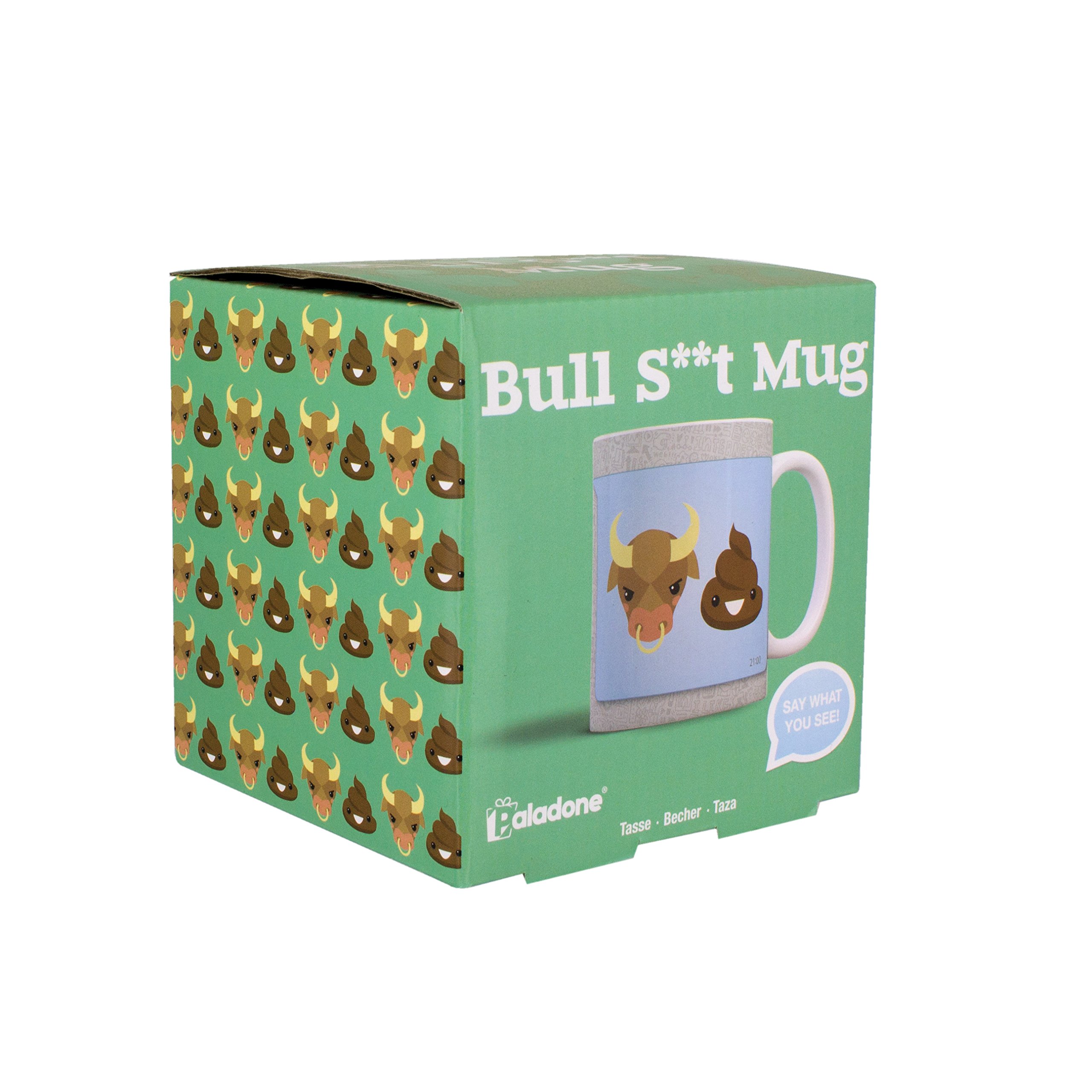 Tazas Bull, cerámica, Multi, 12 x 8 x 10 cm