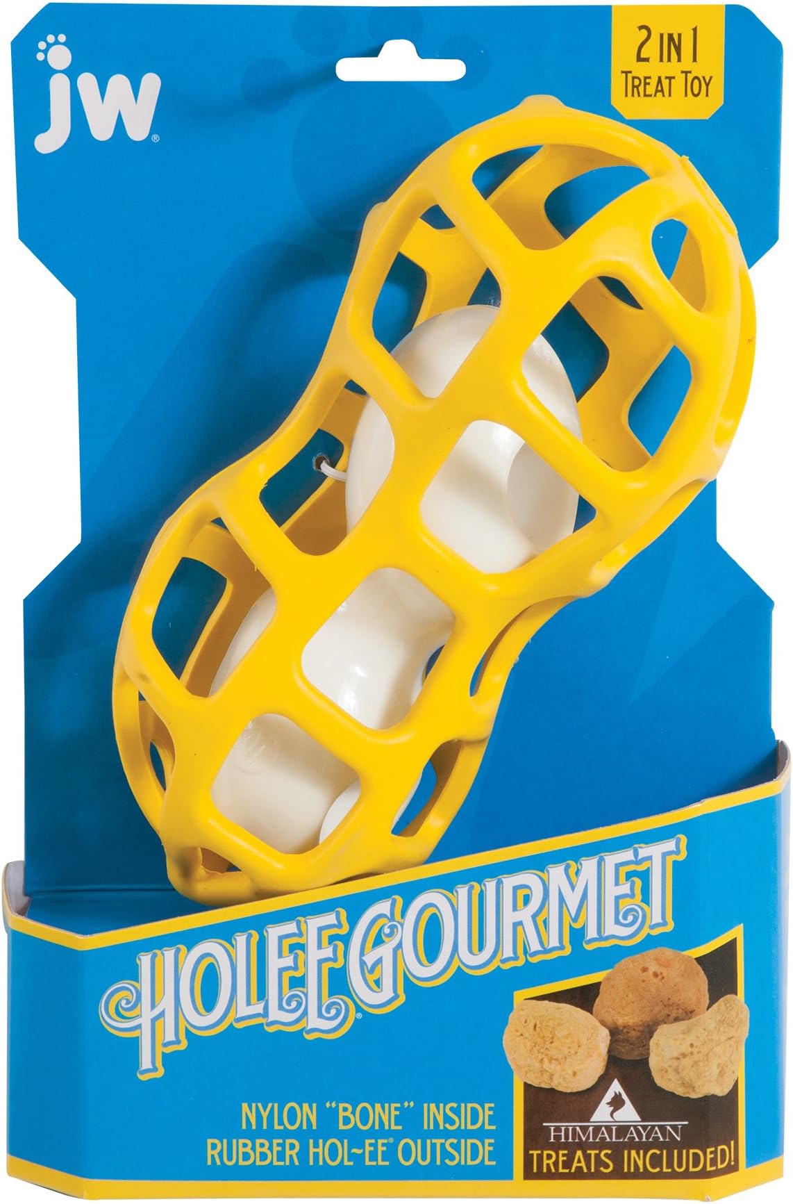 Pet Hol-ee Gourmet Peanut Dog Chew Puzzle Toy, Medium