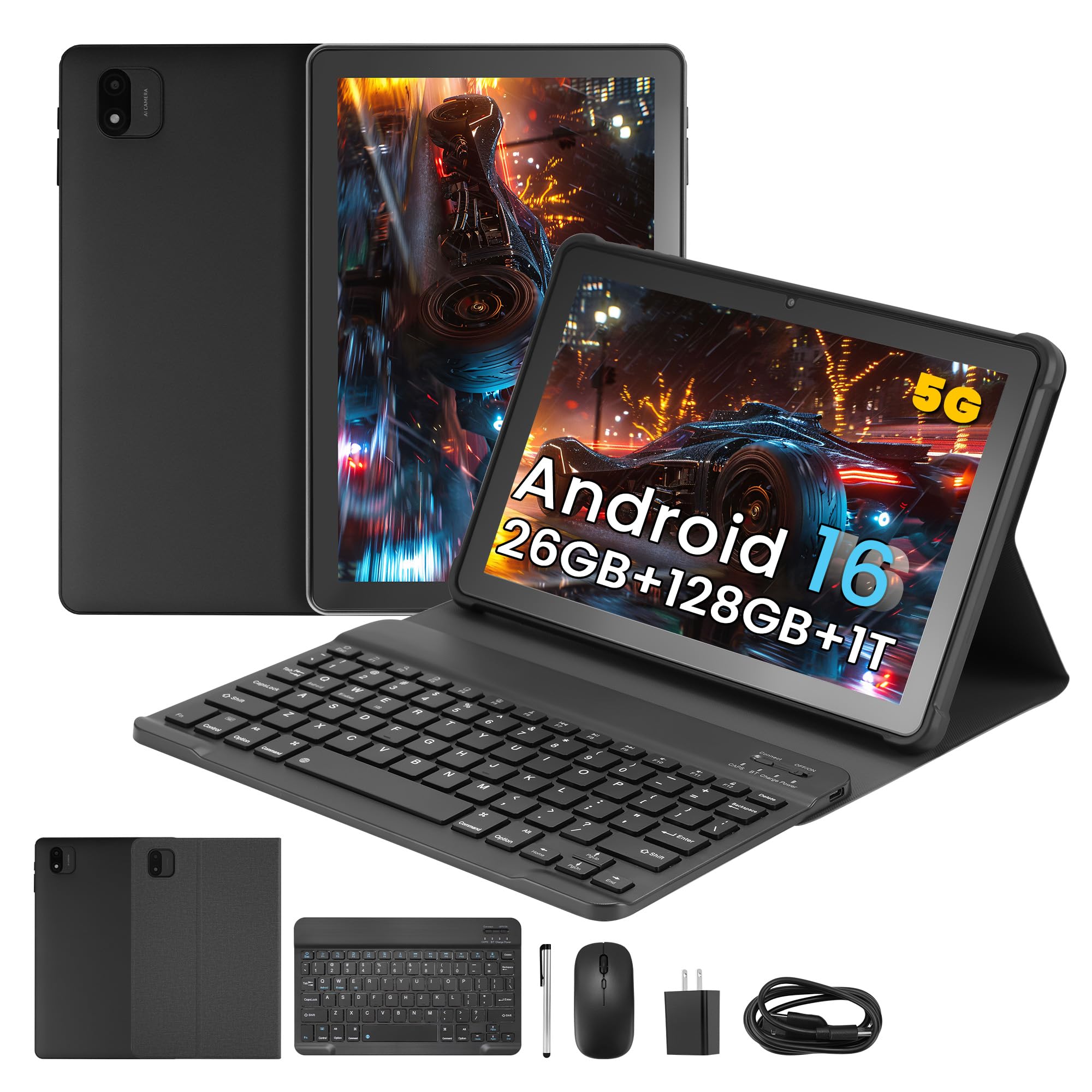 Android16 タブレット　128GB Amazon.com : Android 16 Tablet, 10.1
