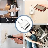 Vista 4 de Adaptador de enchufe de EE. UU. a Europa, adaptadores para enchufes europeos, convertidor de enchufe eléctrico de 220 V a 110 V para viajes