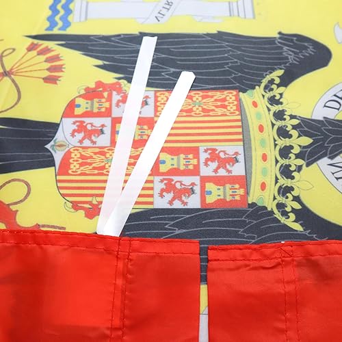 Miniatura 2 de Bandera de España bajo Franco 1938-1945 3' x 5' para un poste - Banderas franquistas españolas 35.4 x 59.1 in - Banner 3x5 ft con agujero - AZ FLAG