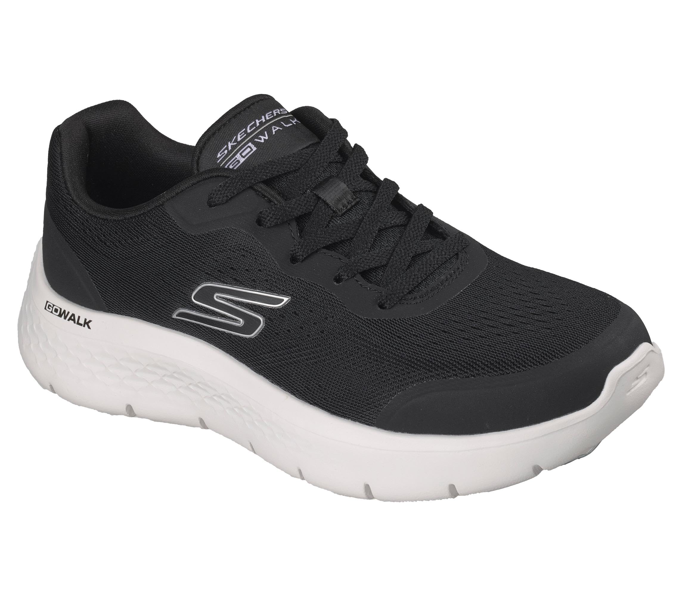 Skechers Women's Go Walk Flex Serenity Trainers, Black, 4 UK