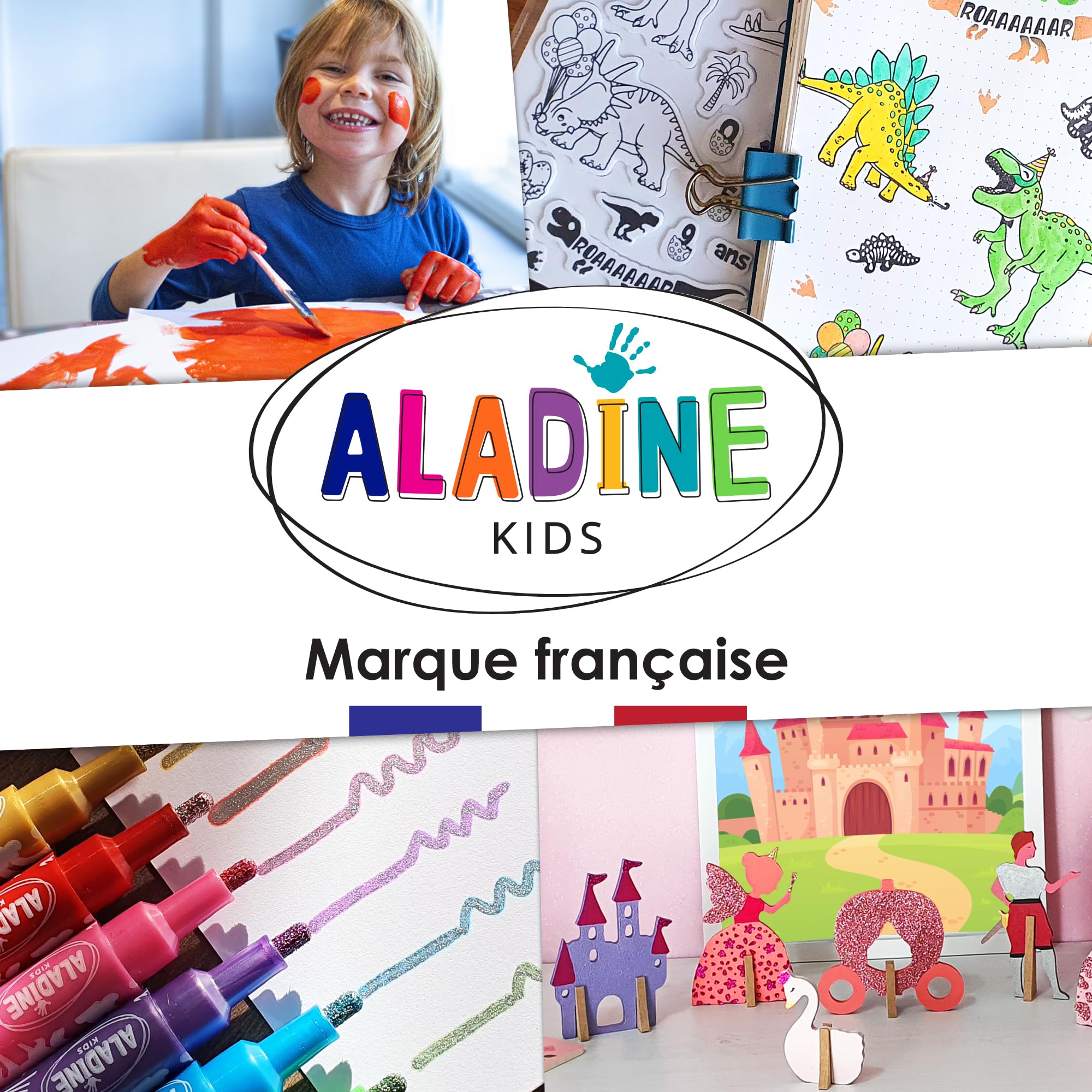 Aladine – Estuche de sirena, certificado PEFC 100%