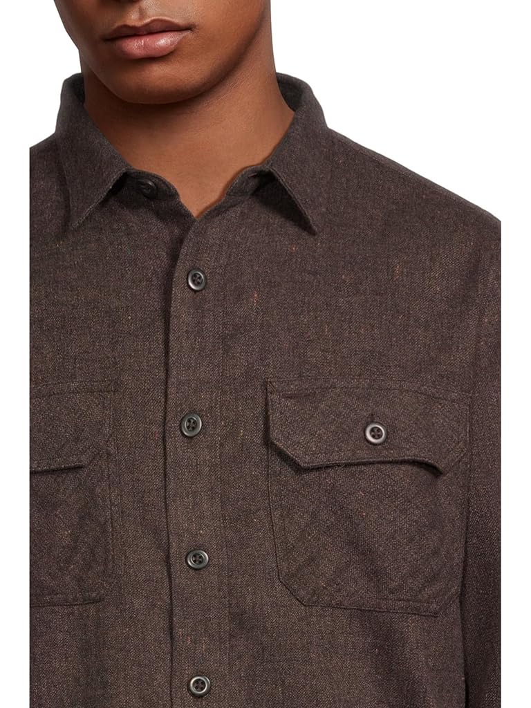 Brown Pendleton Burnside Flannel Shirt